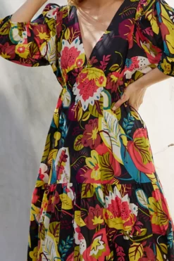 Velvet By Graham & Spencer CHLOE PRINTED MAXI DRESS