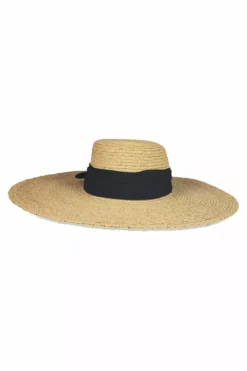 Velvet By Graham & Spencer Womens COCO WOVEN STRAW SUNHAT