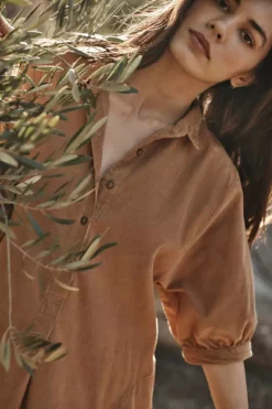 Velvet By Graham & Spencer JOSIE CORDUROY DRESS Womens