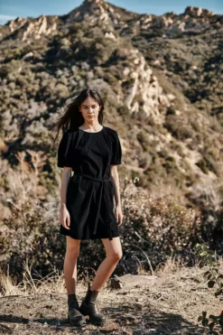 Velvet By Graham & Spencer Womens RYLEIGH CORDUROY DRESS