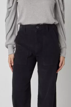 Velvet By Graham & Spencer VERA CORDUROY WIDE LEG PANT Womens