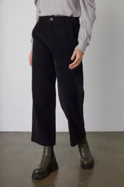 Velvet By Graham & Spencer VERA CORDUROY WIDE LEG PANT Womens
