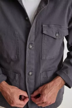 Velvet By Graham & Spencer Mens JAMES COTTON CANVAS JACKET