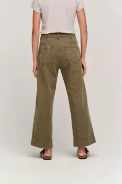 Velvet By Graham & Spencer Womens MYA COTTON CANVAS PANT 18 Velvet By Graham & Spencer Womens MYA COTTON CANVAS PANT