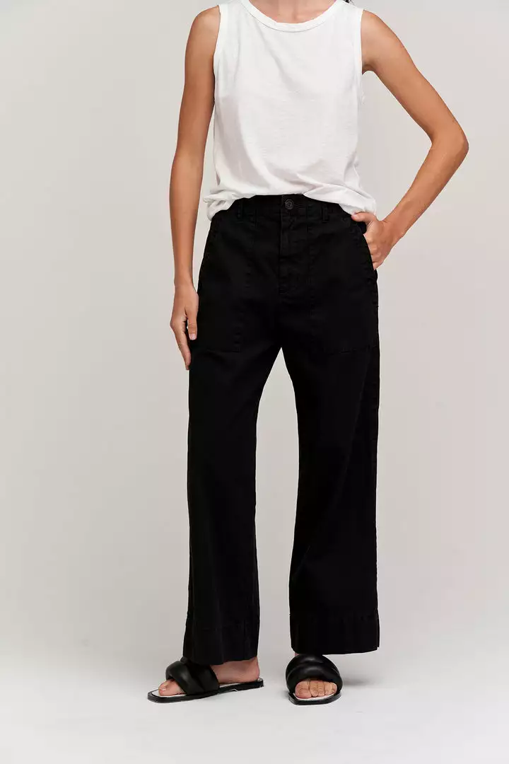 Velvet By Graham & Spencer Womens MYA COTTON CANVAS PANT 4 Velvet By Graham & Spencer Womens MYA COTTON CANVAS PANT