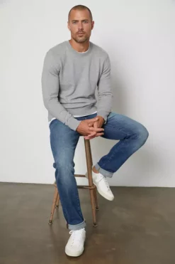 Velvet By Graham & Spencer BRIXTON CREW NECK SWEATER