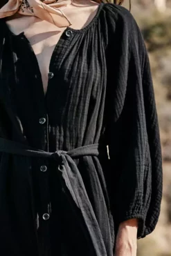 Velvet By Graham & Spencer BETHANY COTTON GAUZE DRESS Womens