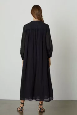 Velvet By Graham & Spencer Womens FRANKIE COTTON GAUZE MAXI DRESS