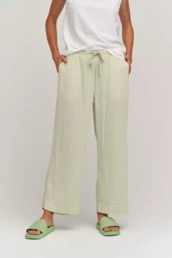 Velvet By Graham & Spencer FRANNY COTTON GAUZE PANT Womens