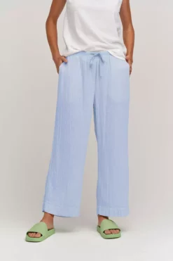 Velvet By Graham & Spencer FRANNY COTTON GAUZE PANT Womens 36 Velvet By Graham & Spencer FRANNY COTTON GAUZE PANT Womens