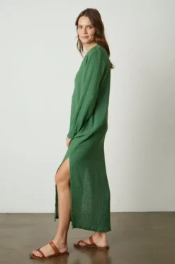 Velvet By Graham & Spencer Womens LORRAINE COTTON GAUZE CAFTAN DRESS