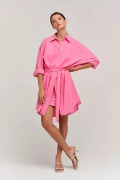 Velvet By Graham & Spencer ADDISON SHIRT DRESS