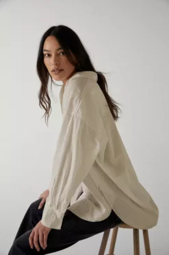 Velvet By Jenny Graham Womens REDONDO BUTTON-UP SHIRT