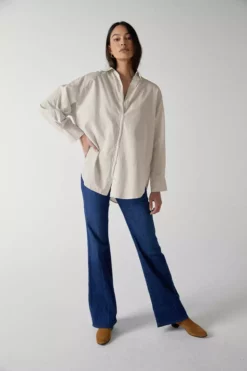 Velvet By Jenny Graham Womens REDONDO BUTTON-UP SHIRT