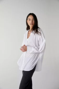 Velvet By Jenny Graham Womens REDONDO BUTTON-UP SHIRT