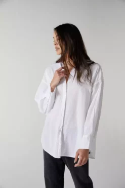 Velvet By Jenny Graham Womens REDONDO BUTTON-UP SHIRT