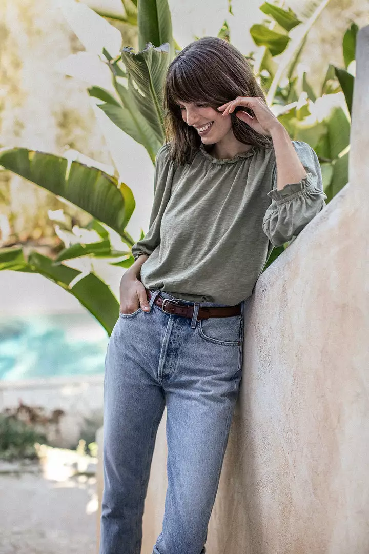 Velvet By Graham & Spencer BARBARA 3/4 SLEEVE TEE Womens 6 Velvet By Graham & Spencer BARBARA 3/4 SLEEVE TEE Womens