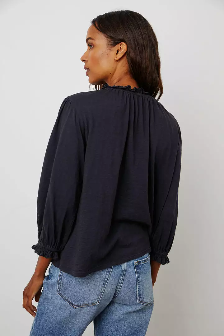 Velvet By Graham & Spencer BARBARA 3/4 SLEEVE TEE Womens 4 Velvet By Graham & Spencer BARBARA 3/4 SLEEVE TEE Womens