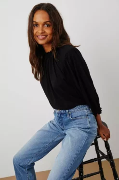 Velvet By Graham & Spencer VICTORIA HI RISE STRAIGHT LEG JEAN