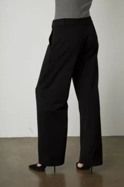Velvet By Graham & Spencer Womens LEONA WIDE LEG PONTI PANT