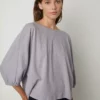 Velvet By Graham & Spencer Womens CORRY PUFF SLEEVE TEE