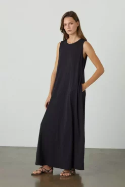 Velvet By Graham & Spencer Womens EDITH SLEEVELESS MAXI DRESS