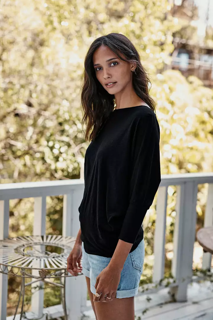 Velvet By Graham & Spencer JOSS DOLMAN SLEEVE TEE Womens 18 Velvet By Graham & Spencer JOSS DOLMAN SLEEVE TEE Womens