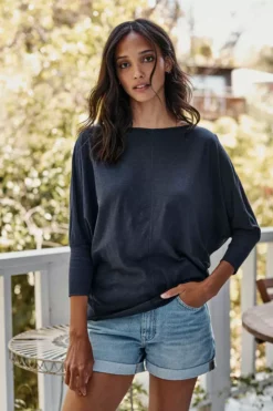 Velvet By Graham & Spencer JOSS DOLMAN SLEEVE TEE Womens 30 Velvet By Graham & Spencer JOSS DOLMAN SLEEVE TEE Womens