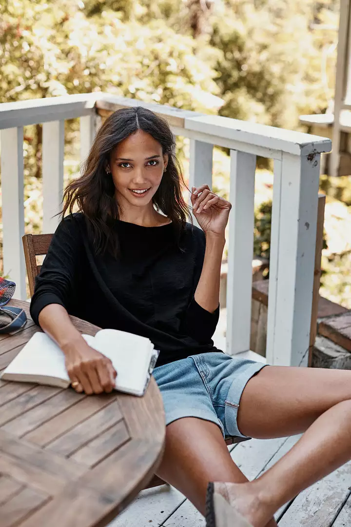 Velvet By Graham & Spencer JOSS DOLMAN SLEEVE TEE Womens 20 Velvet By Graham & Spencer JOSS DOLMAN SLEEVE TEE Womens