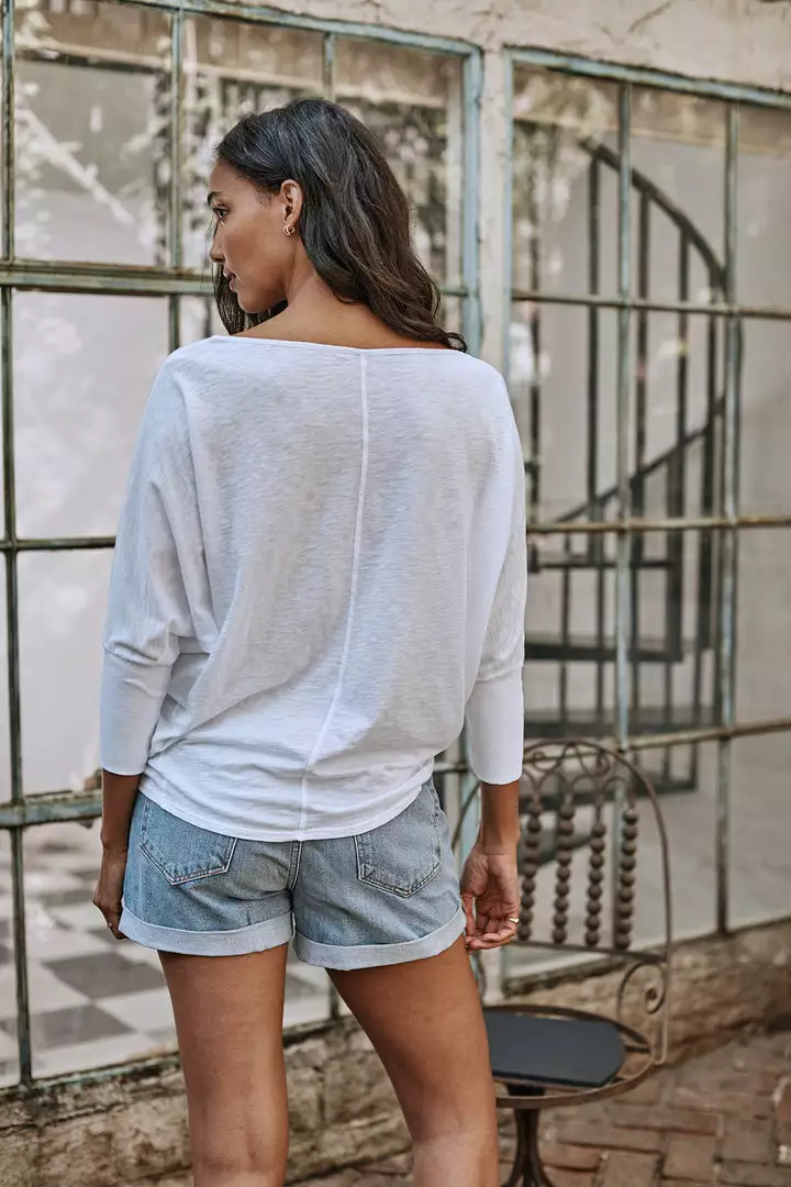 Velvet By Graham & Spencer JOSS DOLMAN SLEEVE TEE Womens 9 Velvet By Graham & Spencer JOSS DOLMAN SLEEVE TEE Womens