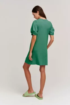 Velvet By Graham & Spencer KESHA PUFF SLEEVE DRESS