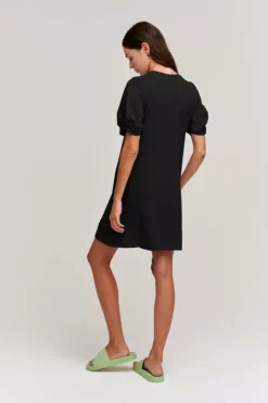 Velvet By Graham & Spencer KESHA PUFF SLEEVE DRESS