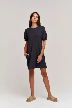 Velvet By Graham & Spencer KESHA PUFF SLEEVE DRESS