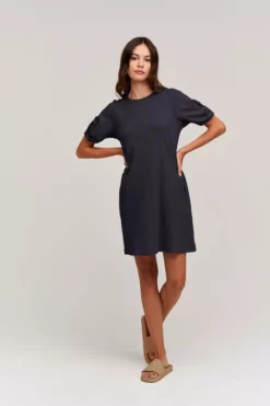Velvet By Graham & Spencer KESHA PUFF SLEEVE DRESS