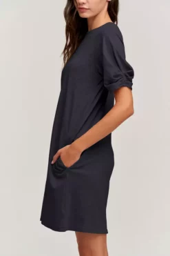 Velvet By Graham & Spencer KESHA PUFF SLEEVE DRESS
