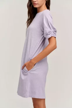 Velvet By Graham & Spencer KESHA PUFF SLEEVE DRESS