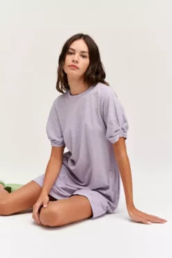 Velvet By Graham & Spencer KESHA PUFF SLEEVE DRESS