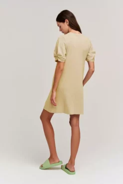 Velvet By Graham & Spencer KESHA PUFF SLEEVE DRESS