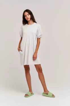 Velvet By Graham & Spencer KESHA PUFF SLEEVE DRESS