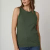 Velvet By Graham & Spencer Womens MAXIE RIBBED TANK TOP