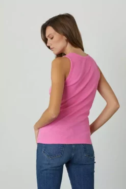 Velvet By Graham & Spencer Womens MAXIE RIBBED TANK TOP