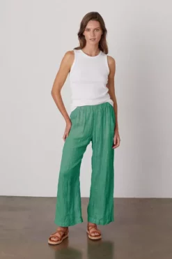Velvet By Graham & Spencer Womens LOLA LINEN PANT