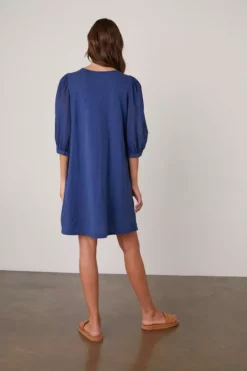 Velvet By Graham & Spencer ALEXIS PUFF SLEEVE DRESS