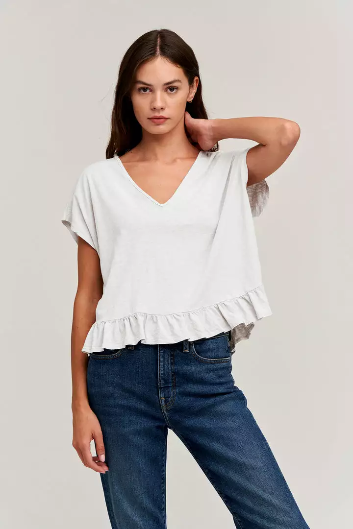 Velvet By Graham & Spencer Womens RHYE V-NECK TEE 7 Velvet By Graham & Spencer Womens RHYE V-NECK TEE