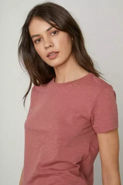 Velvet By Graham & Spencer SIERRA CREW NECK TEE Womens