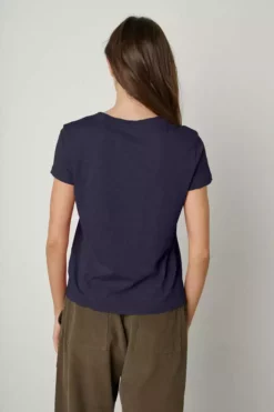 Velvet By Graham & Spencer SIERRA CREW NECK TEE Womens