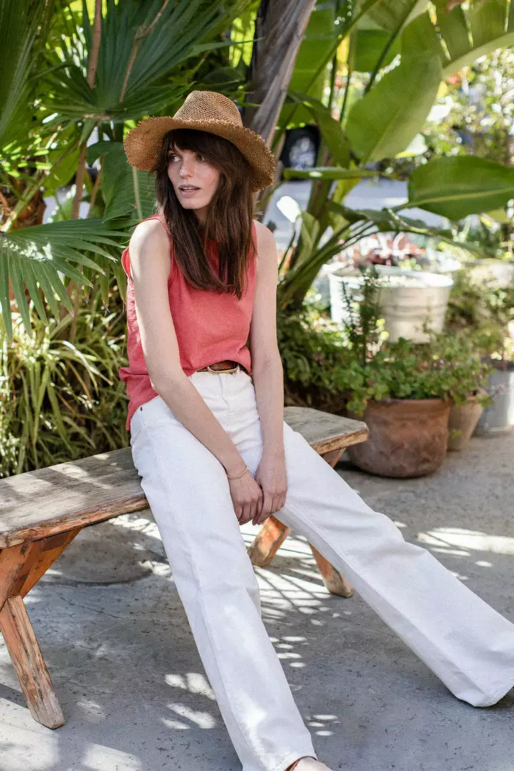 Velvet By Graham & Spencer TAURUS COTTON SLUB TANK 53 Velvet By Graham & Spencer TAURUS COTTON SLUB TANK