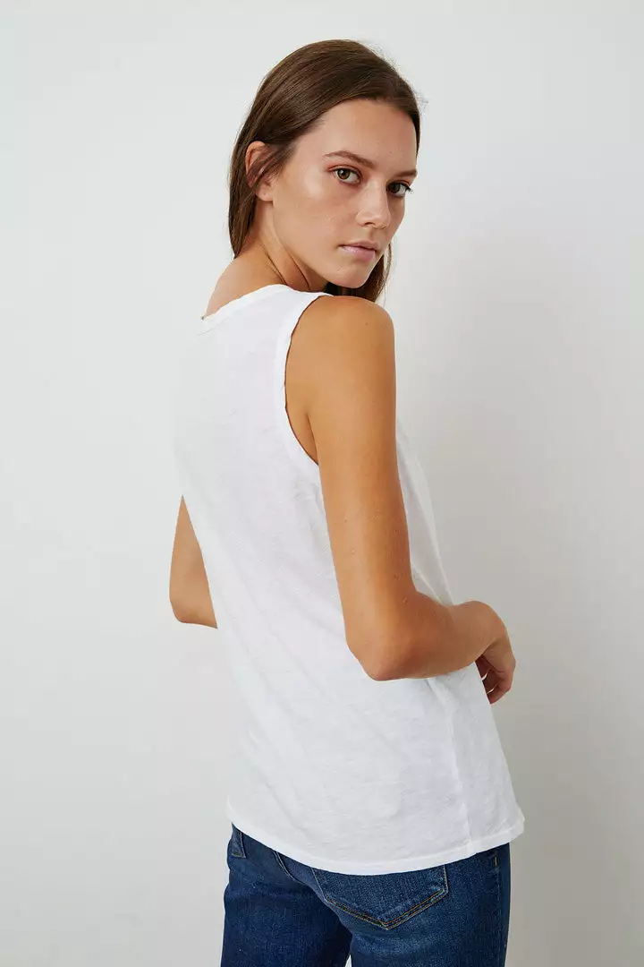 Velvet By Graham & Spencer TAURUS COTTON SLUB TANK 32 Velvet By Graham & Spencer TAURUS COTTON SLUB TANK