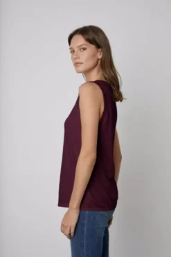 Velvet By Graham & Spencer TAURUS COTTON SLUB TANK Womens 30 Velvet By Graham & Spencer TAURUS COTTON SLUB TANK Womens