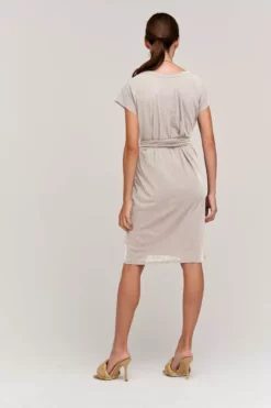 Velvet By Graham & Spencer Womens VERONICA COTTON SLUB WRAP DRESS